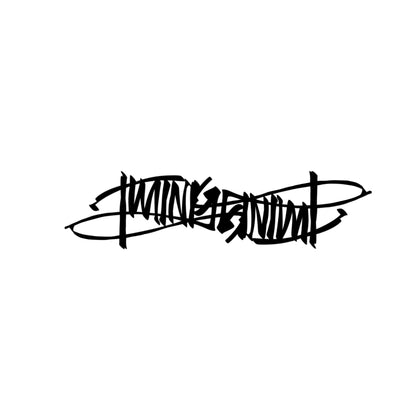 Timing pendant hand drawn in black on white background
