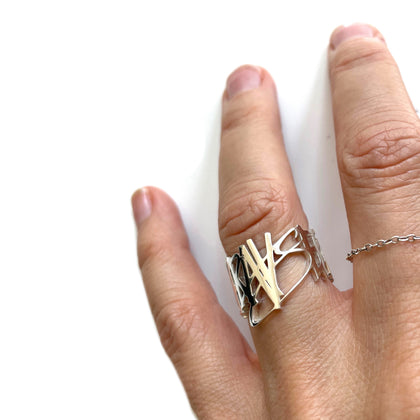 Heirloom for my Virgo Girls for Kyra V September MMI bought by Diane Solway for her daughter's birthday gift made by ambie stapleton in sterling silver 3d printed super special gift and heirloom forever
