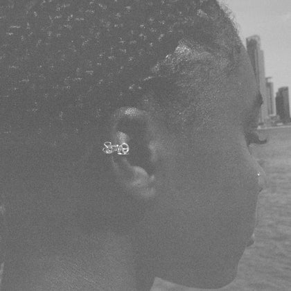 LOVE EAR CUFF : Sterling Silver